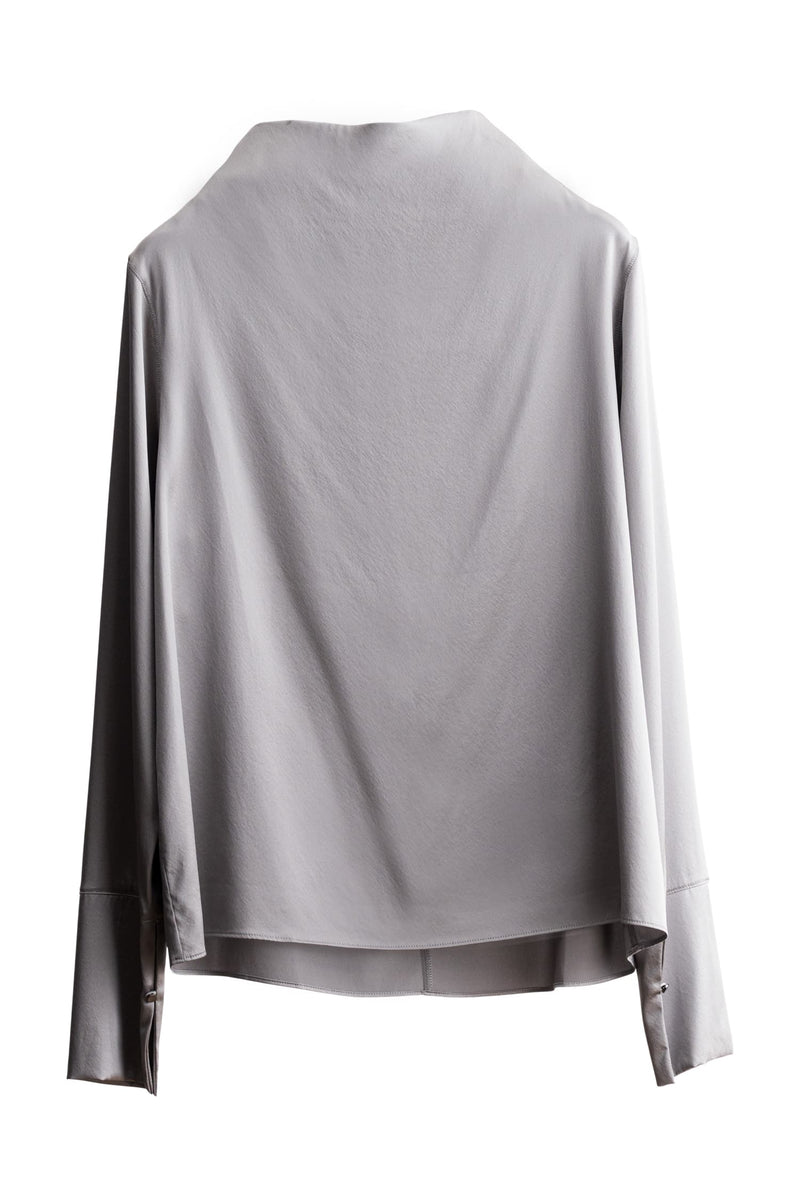 Animi silk blouse silver