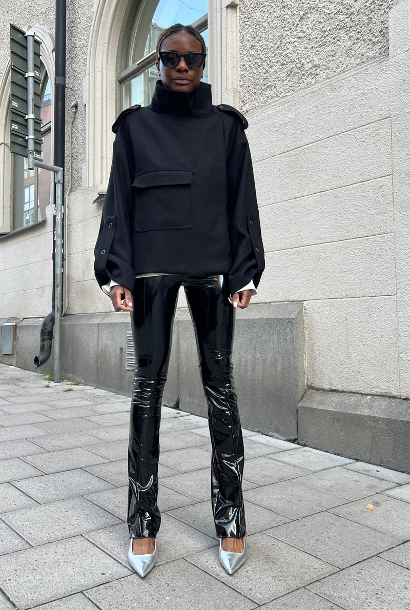 Erin latex trousers black
