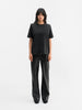 Aina PU leather trousers black