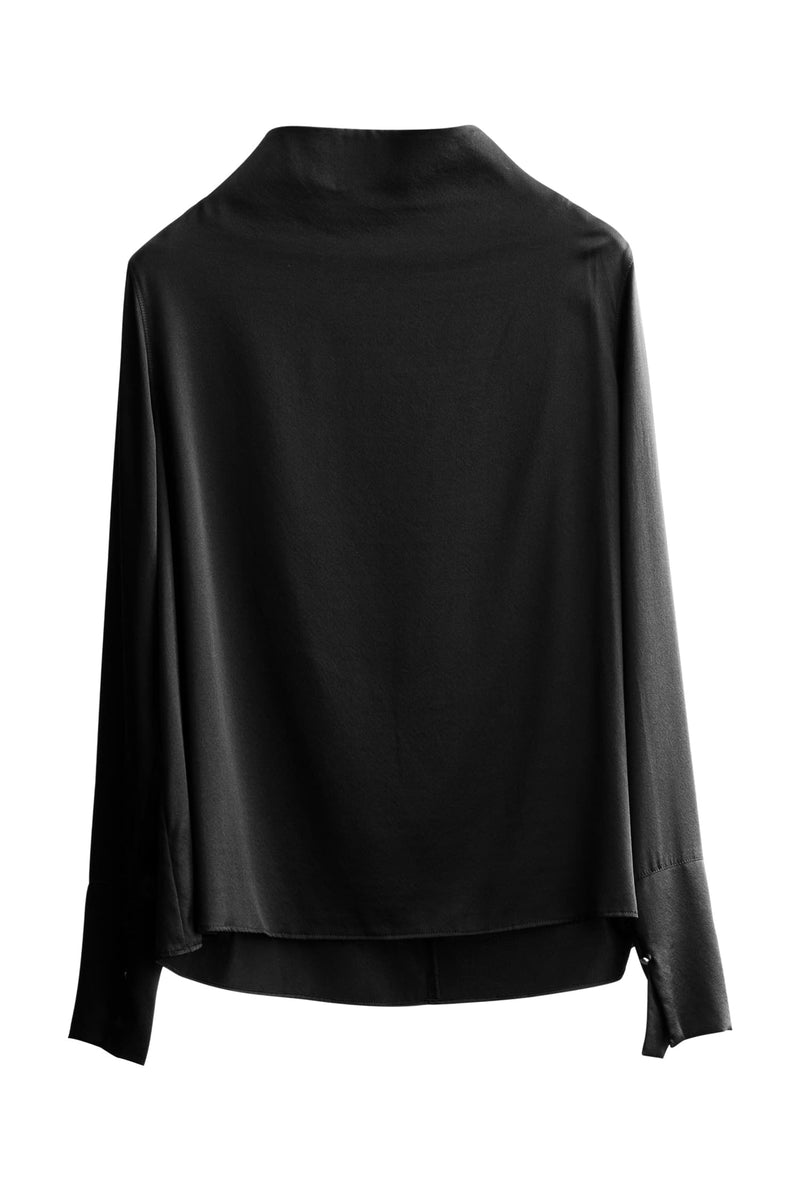 Animi silk blouse black
