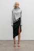Animi silk blouse silver
