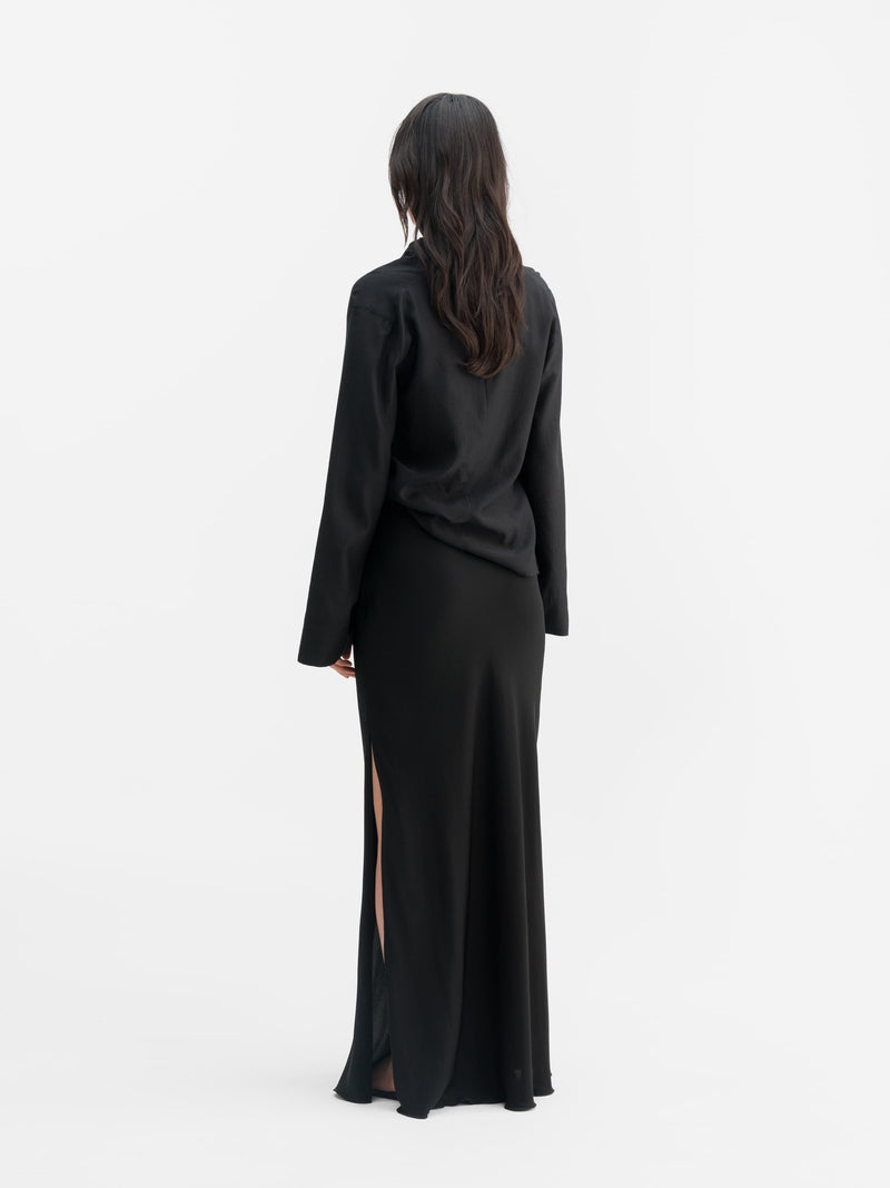 Ari wool blouse black