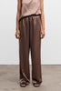 Ayla satin trousers sand