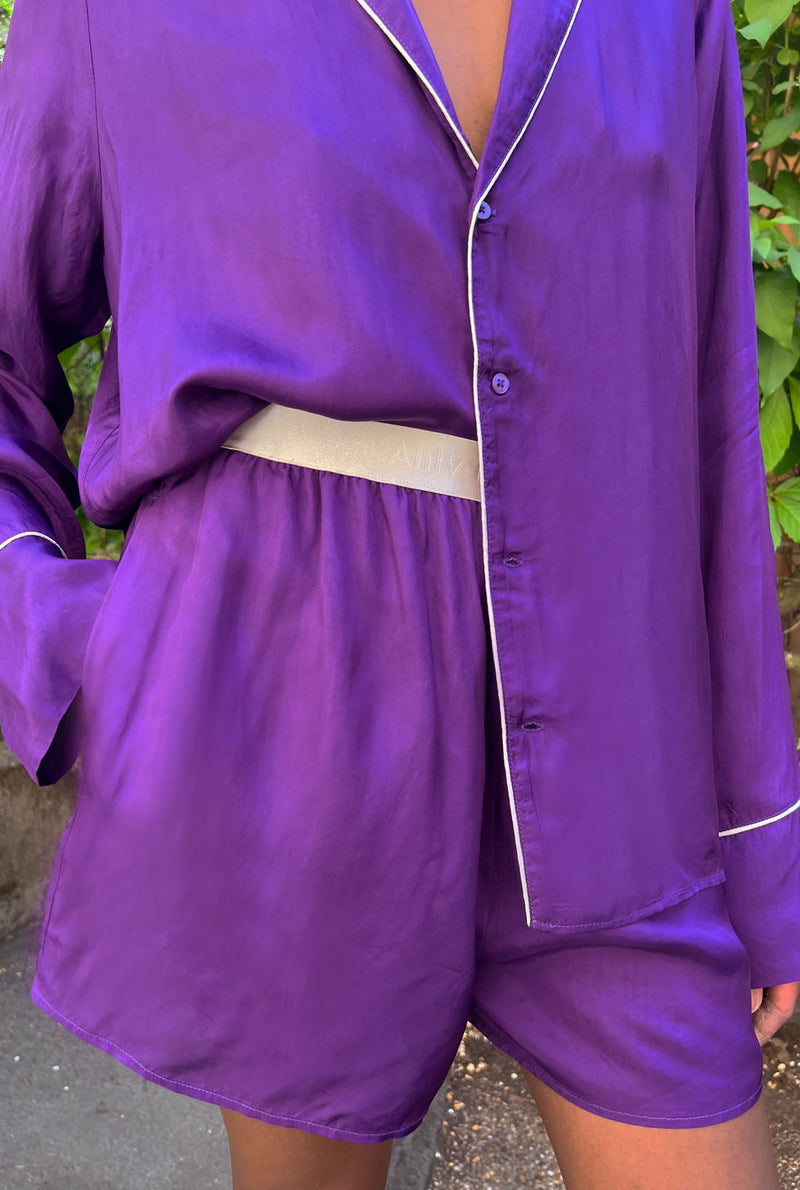 Ayla shorts violet