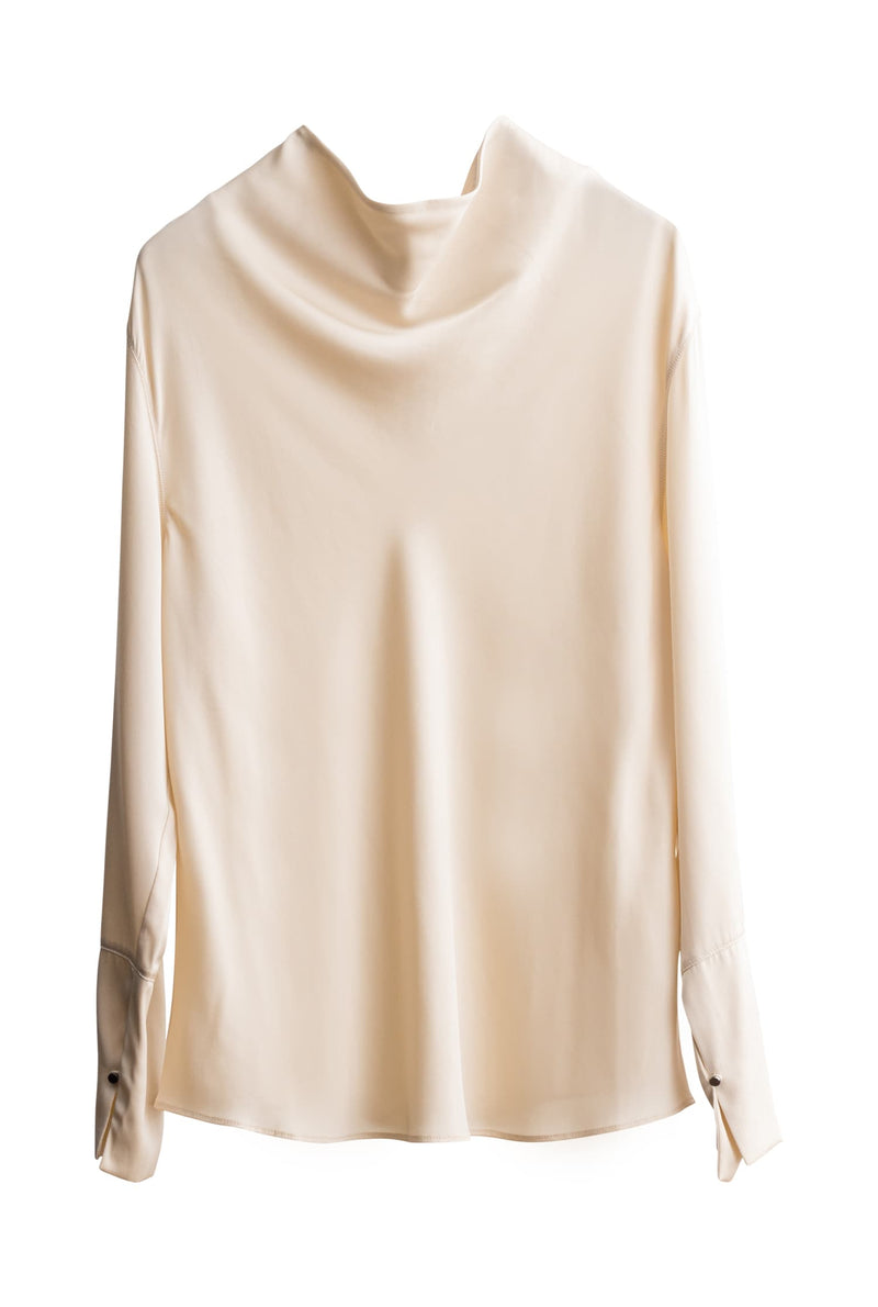 Ayumi silk blouse cream
