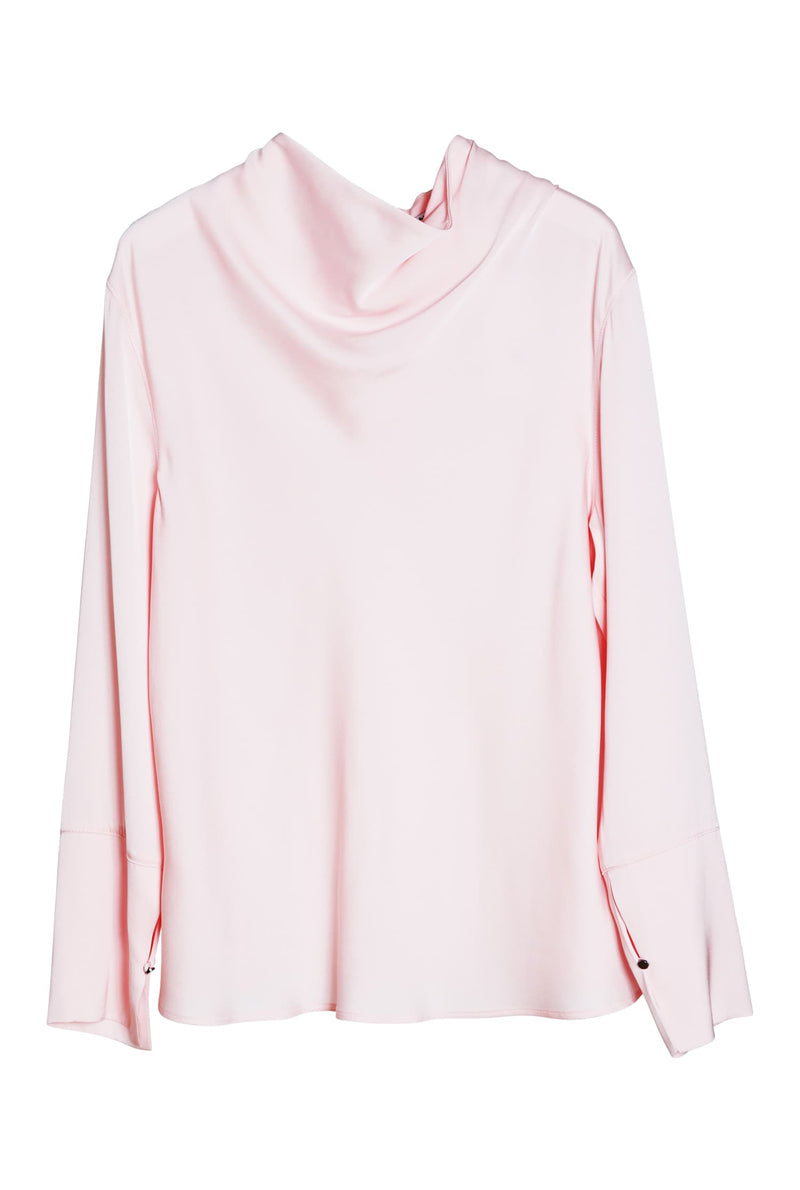 Ayumi silk blouse light pink