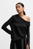 Cali silk blouse black