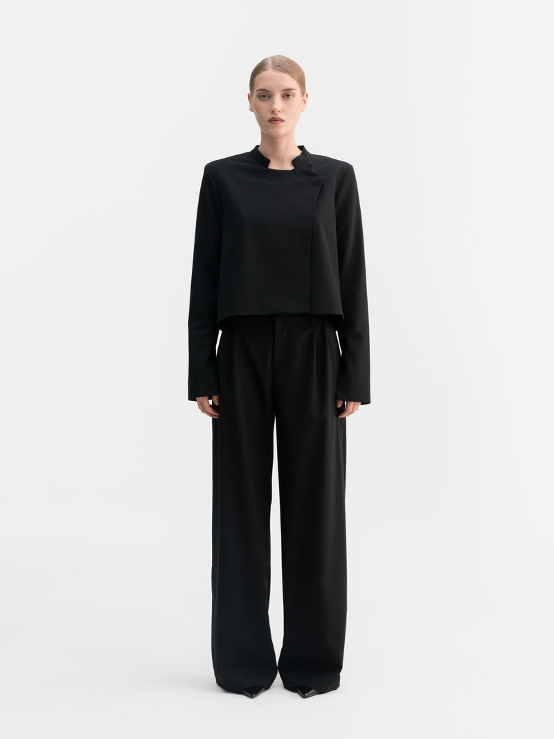 Chani wool blazer black