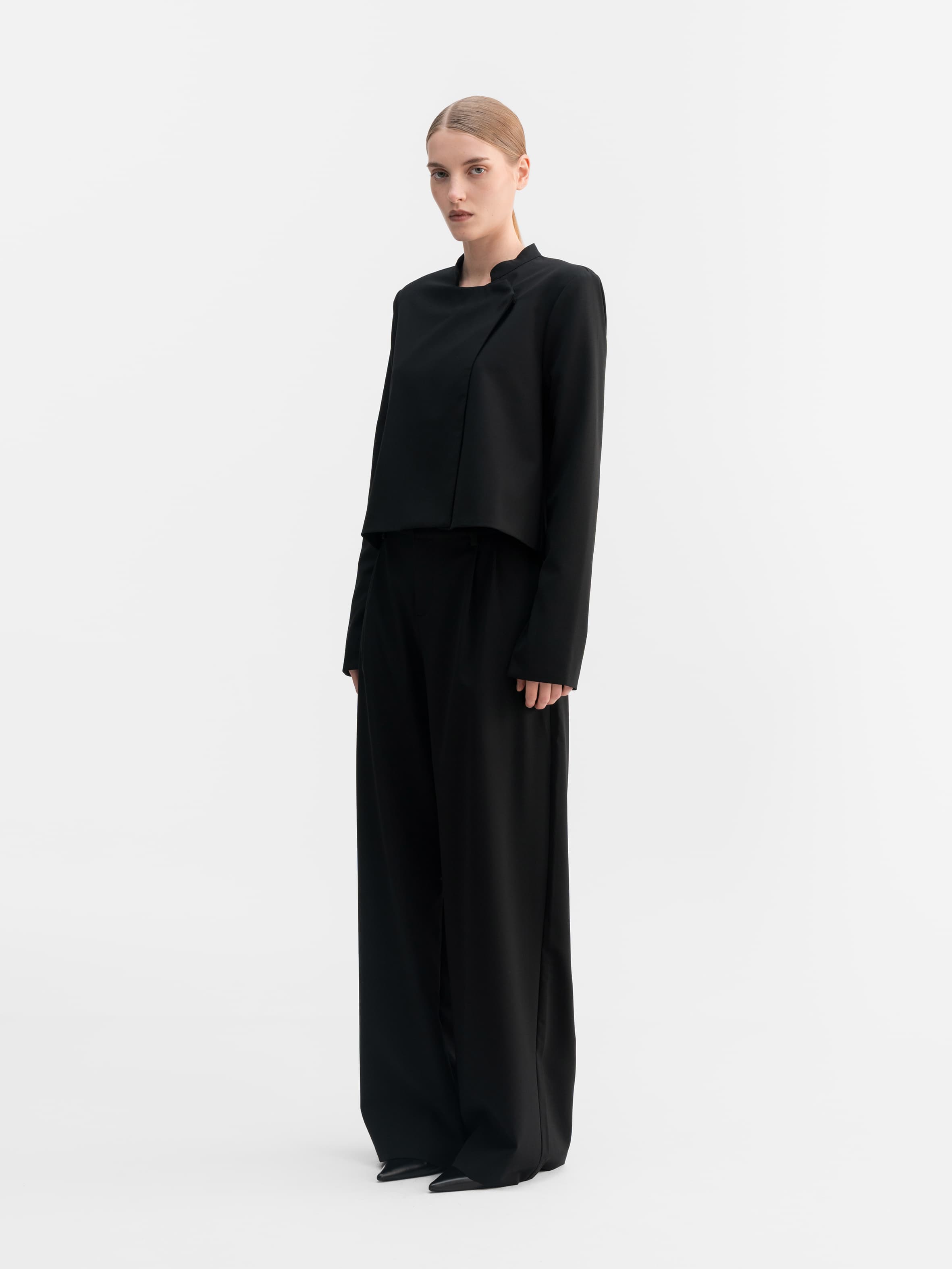 Chani wool blazer black