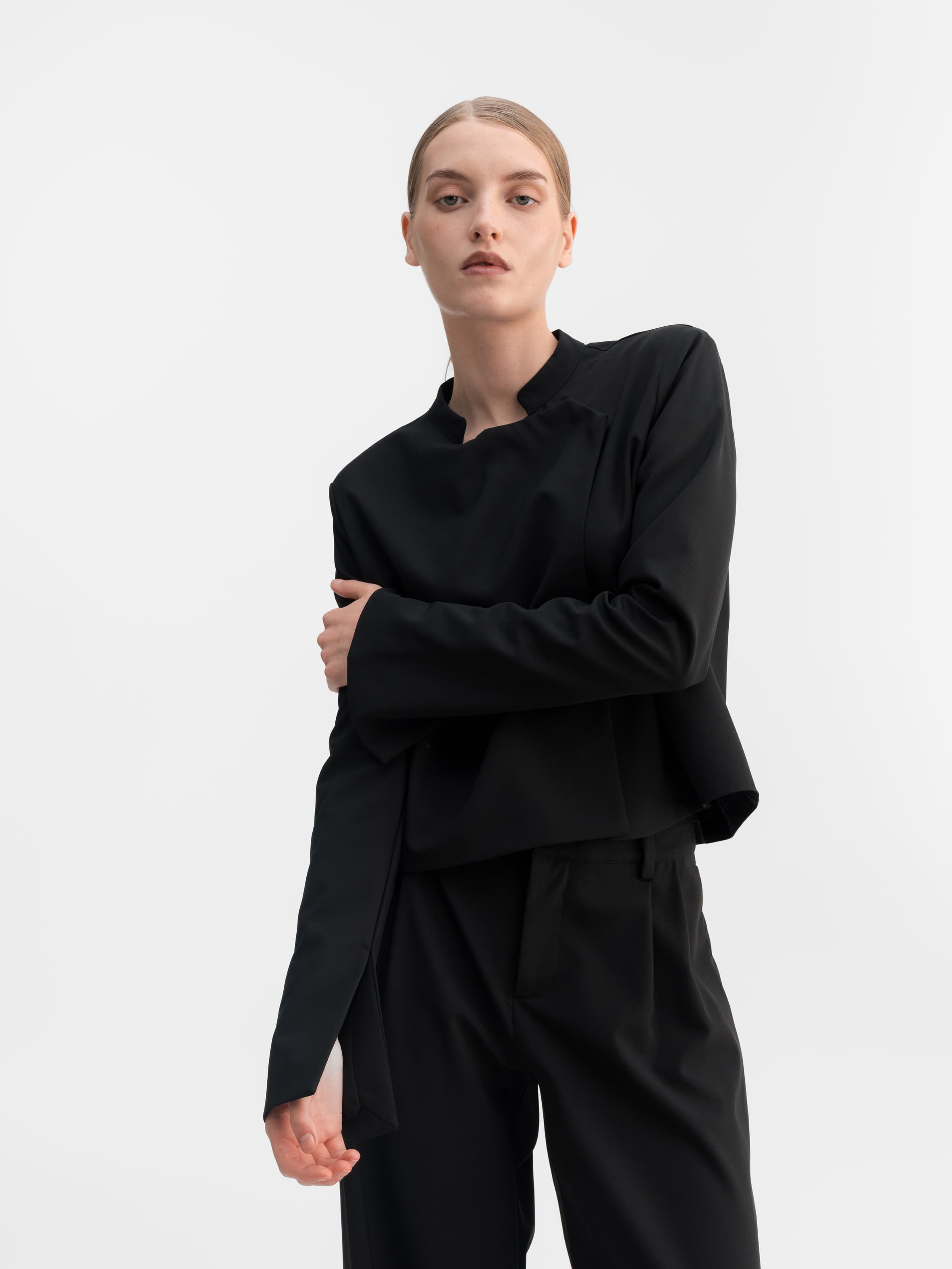 Chani wool blazer black