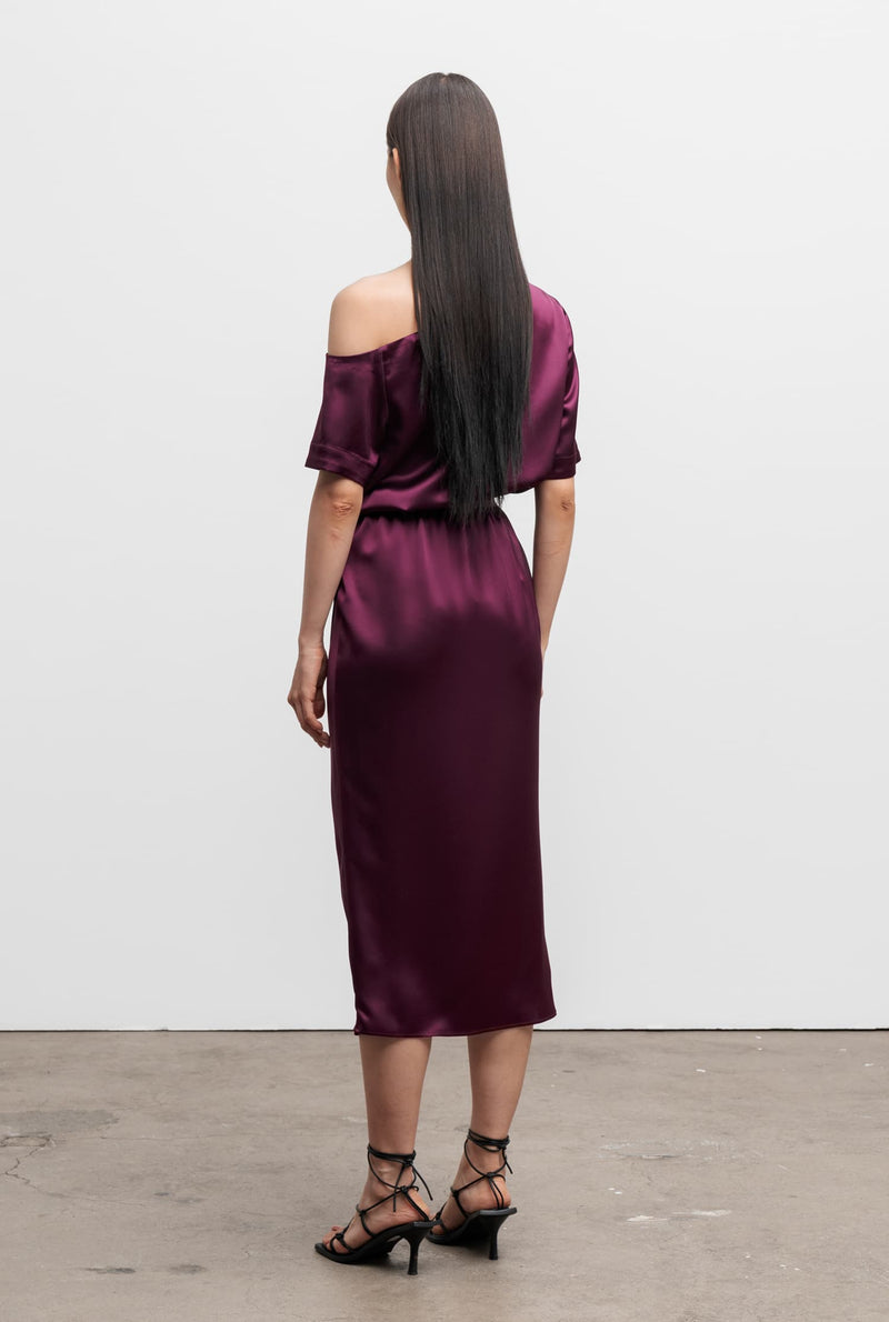 Chima dress berry