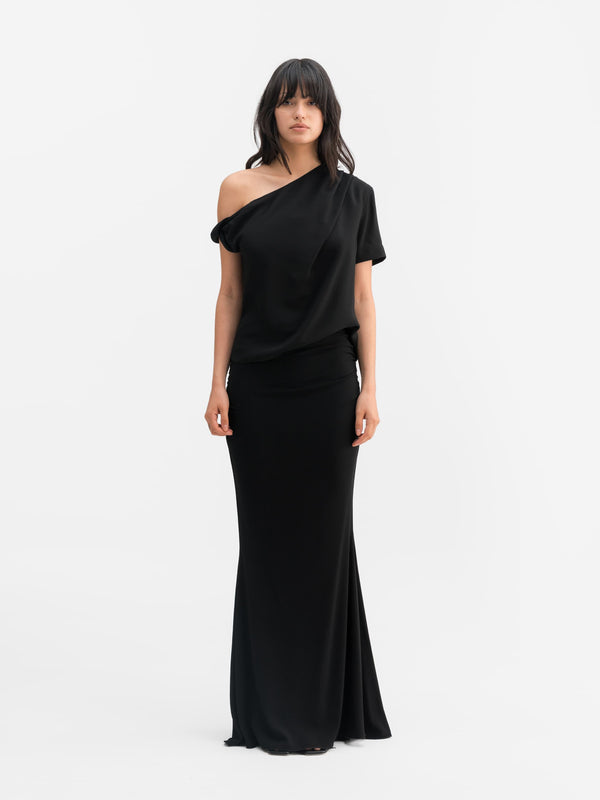 Chima twisted blouse black