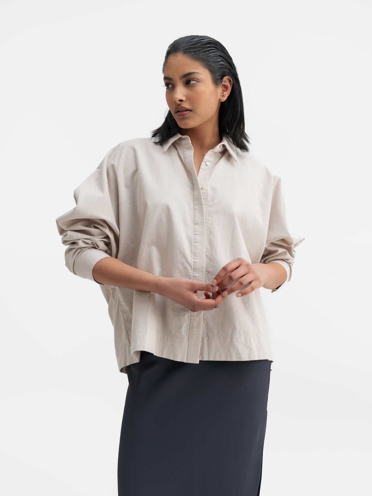 Gigi oxford shirt cream