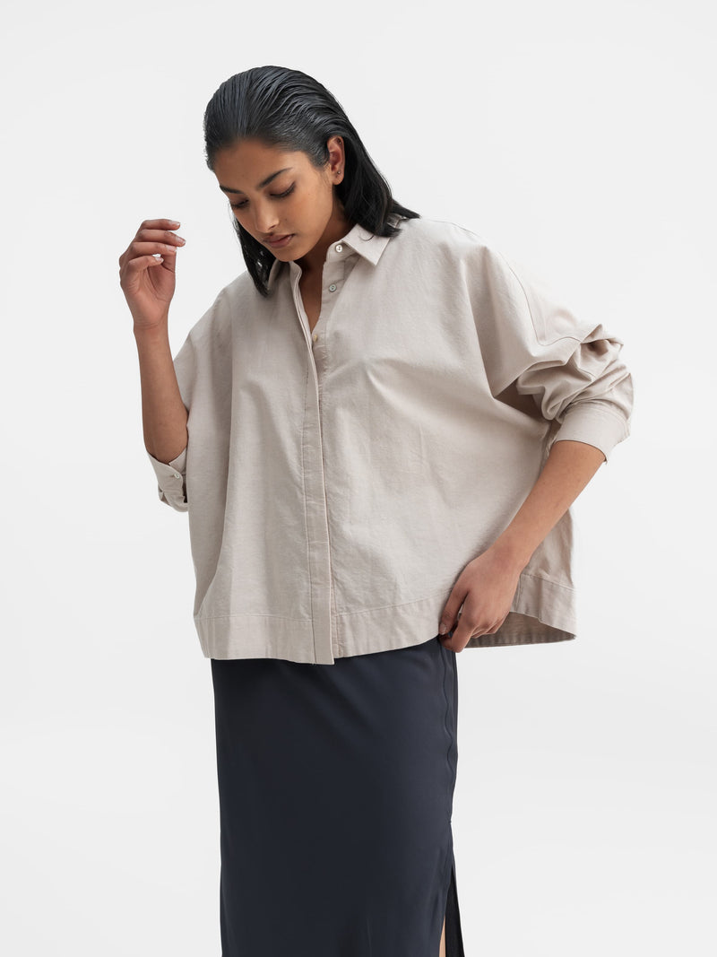 Gigi oxford shirt cream