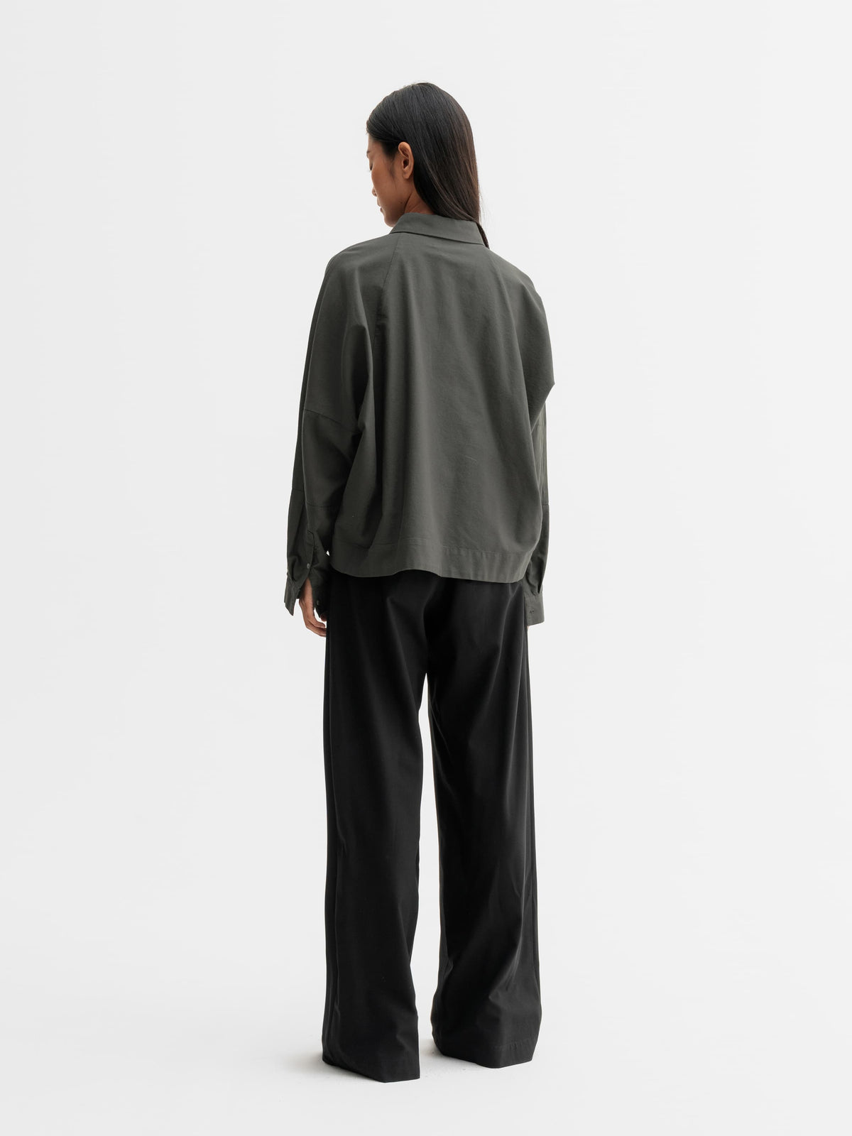 Gigi oxford shirt wood
