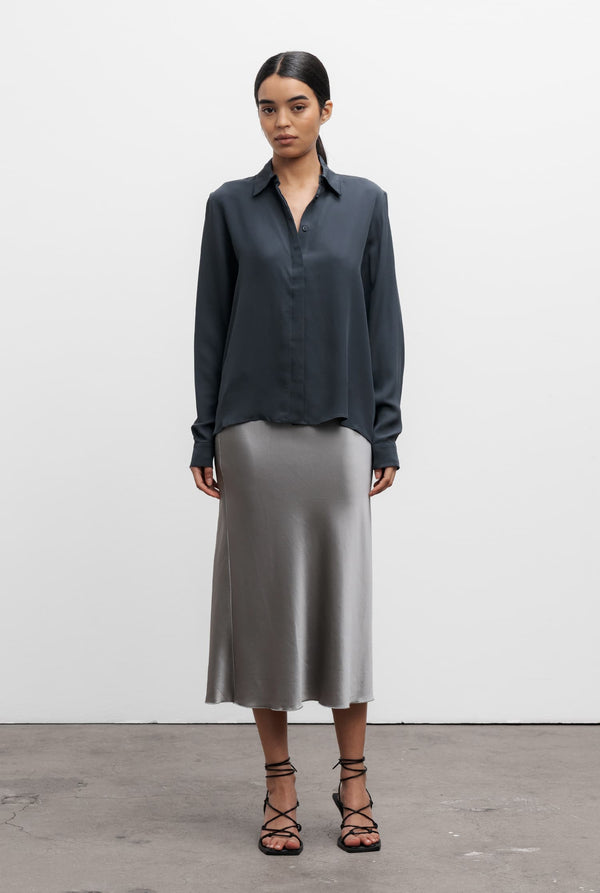 新品◇定価8万◼️ANNE VALERIE HASH Silk Skirt ANNE VALÉRIE HASH FW2007/2008 Pencil Skirt L – Archive Club