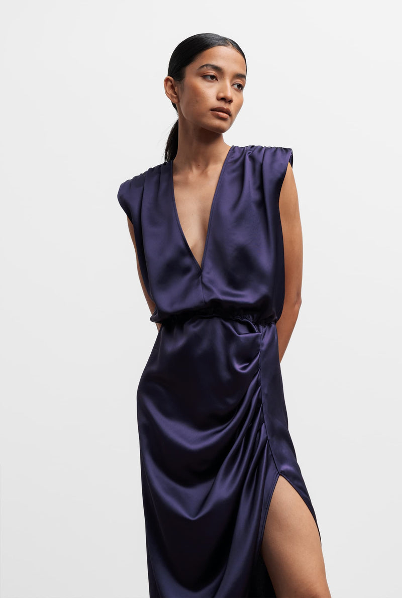 Jada dress plum