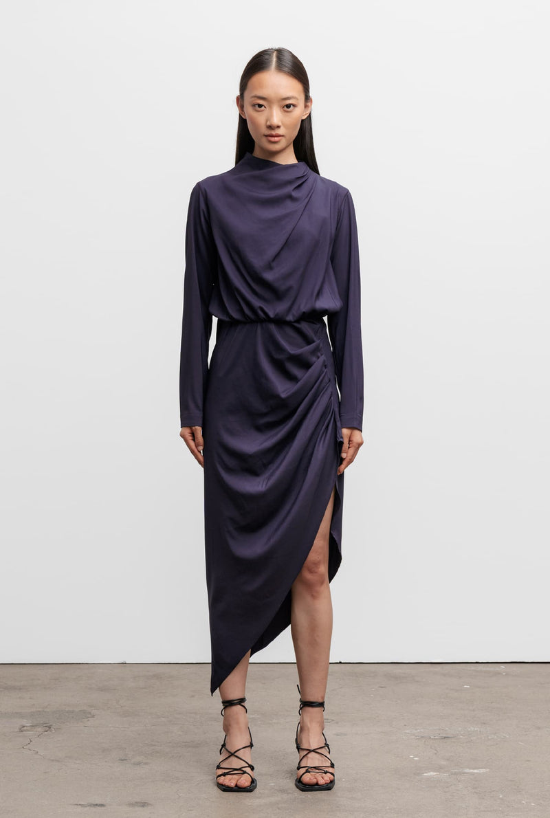 Jade dress plum