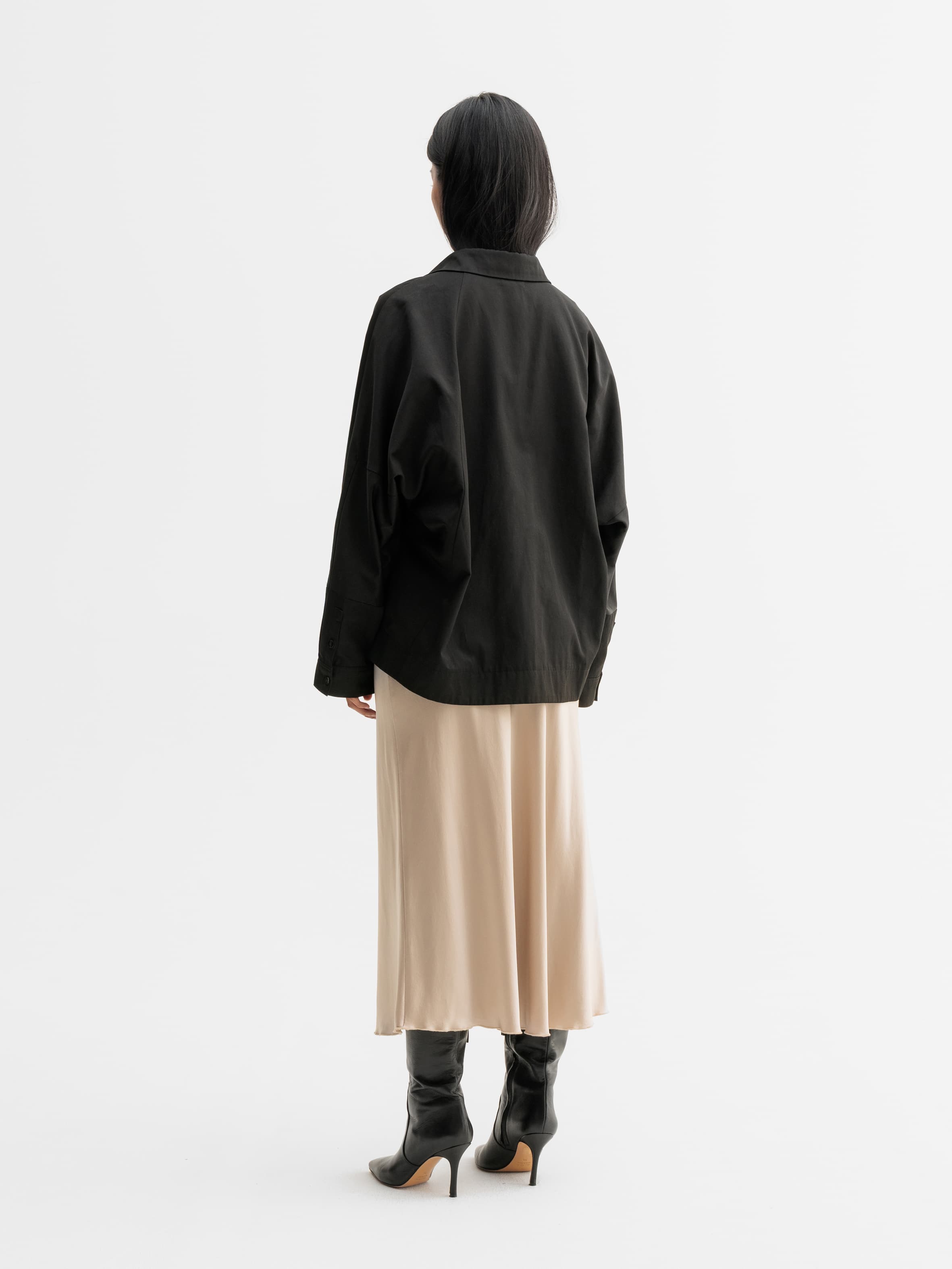 Kaia over shirt black