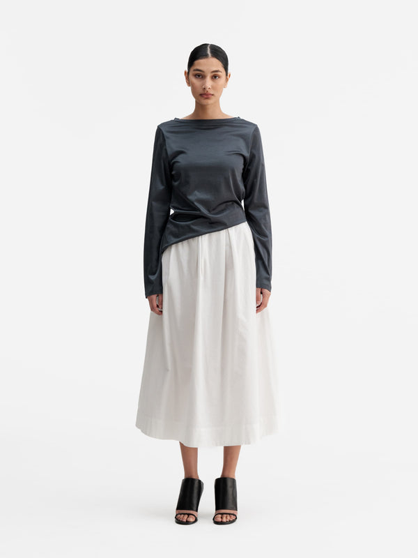 Lexi LS tee dark grey