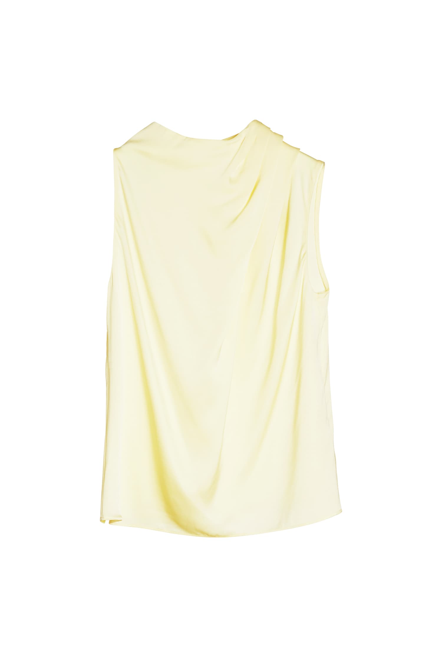 Lima silk tank lemon