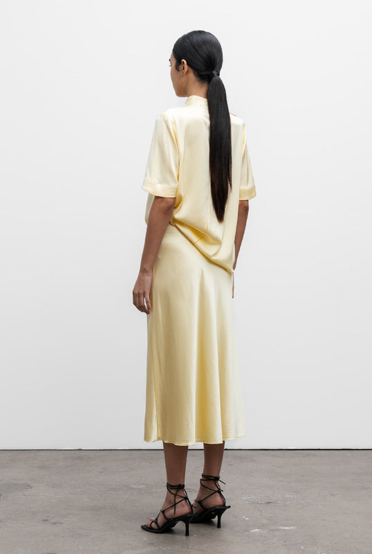 Lima silk tee lemon