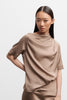 Lima silk tee sand