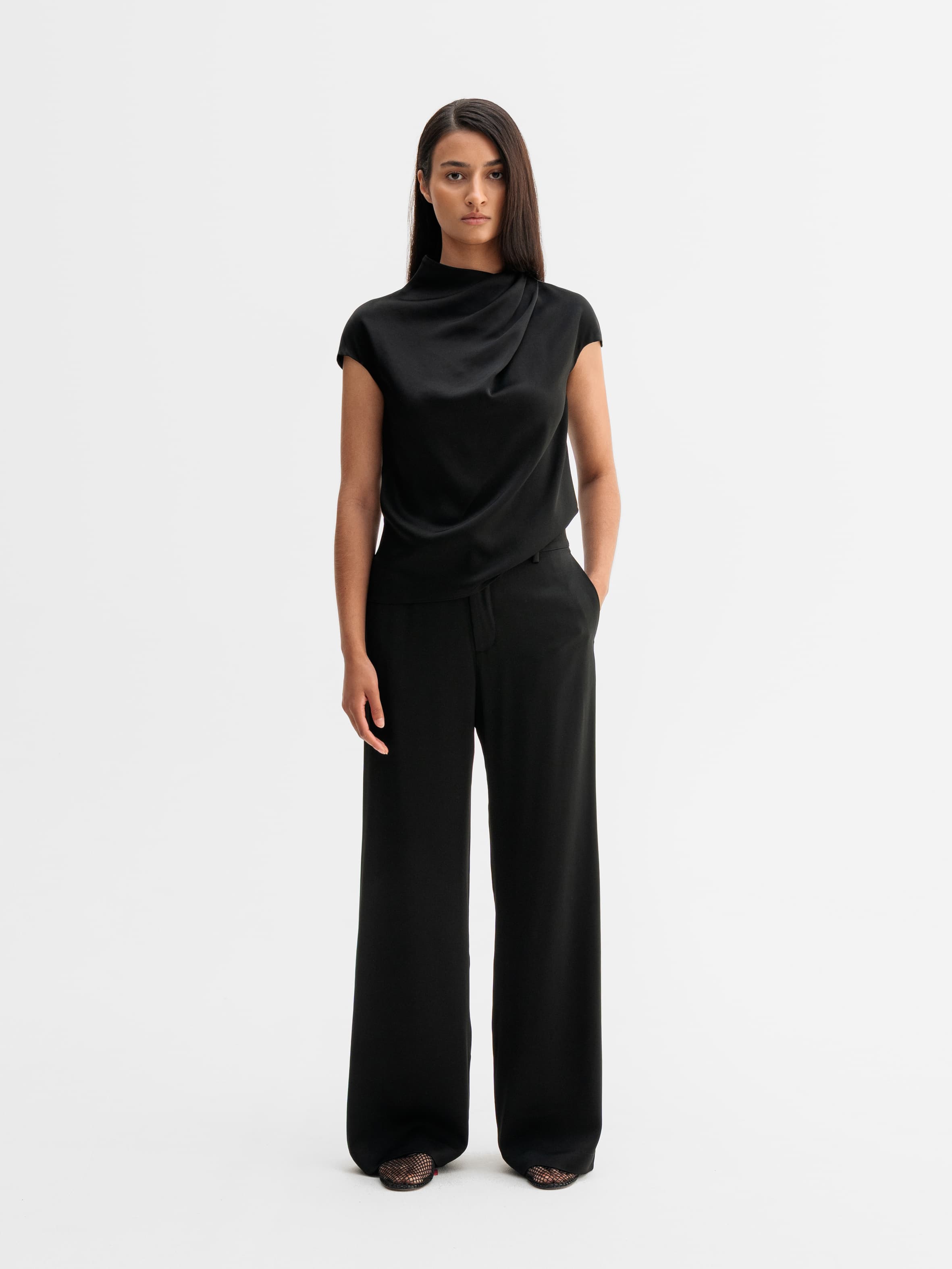 Lima top black