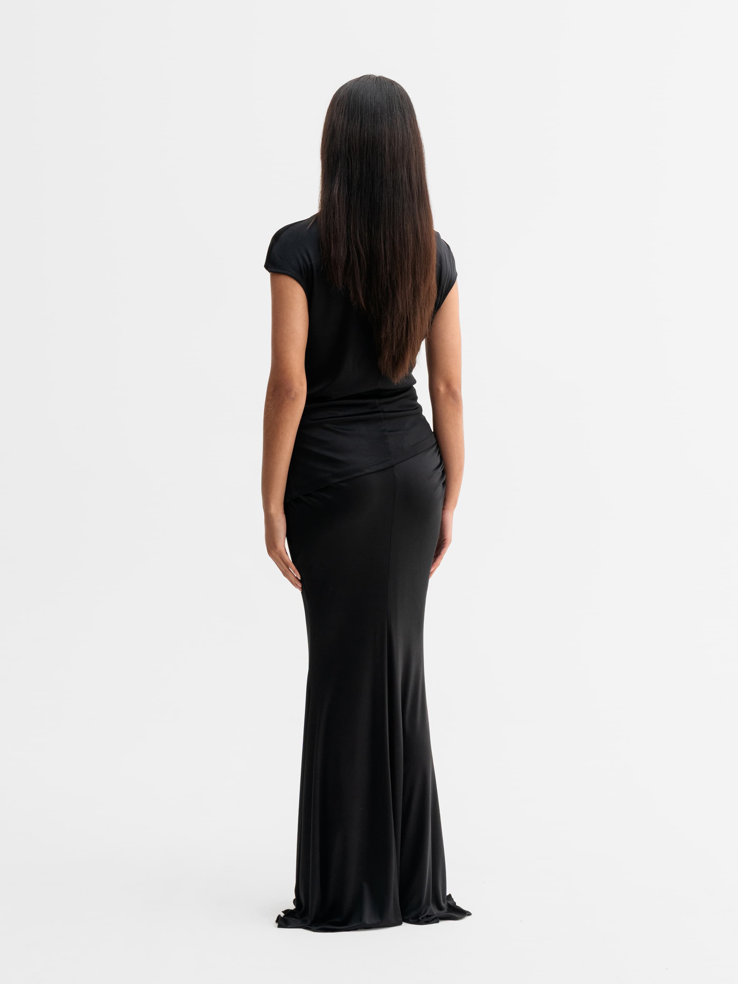 Lizi jersey top black
