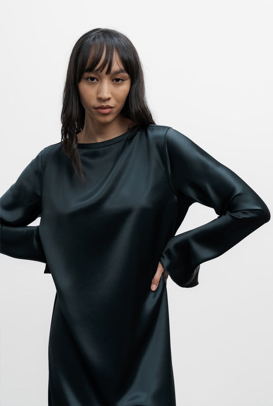 Lola dress deep forest