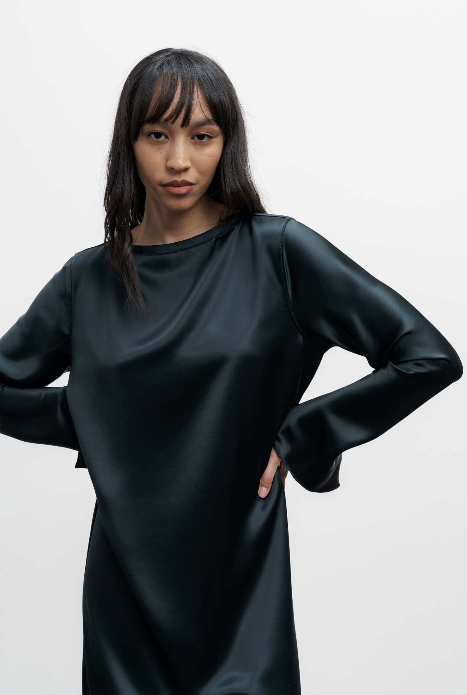 Lola dress deep forest