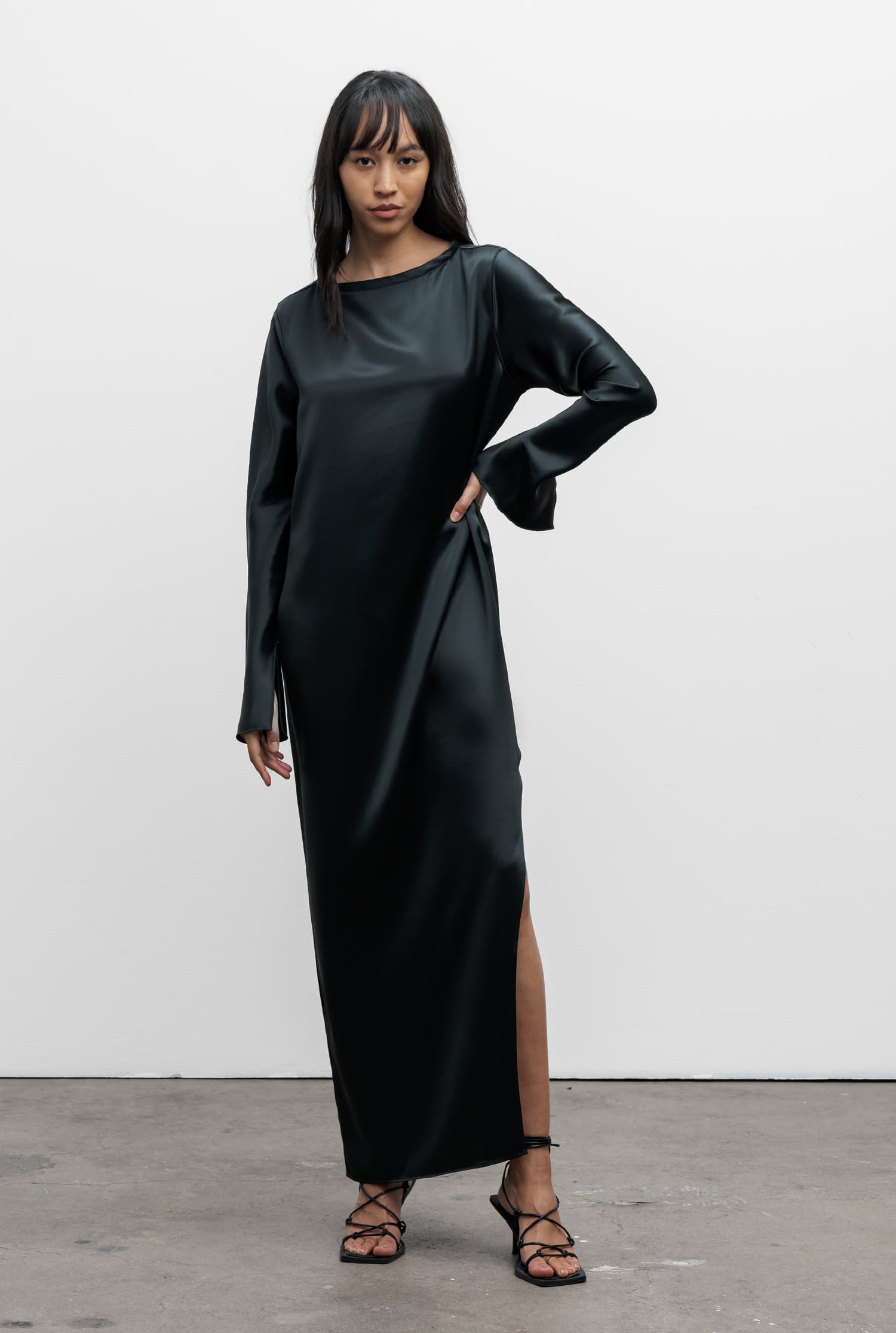 Lola dress deep forest