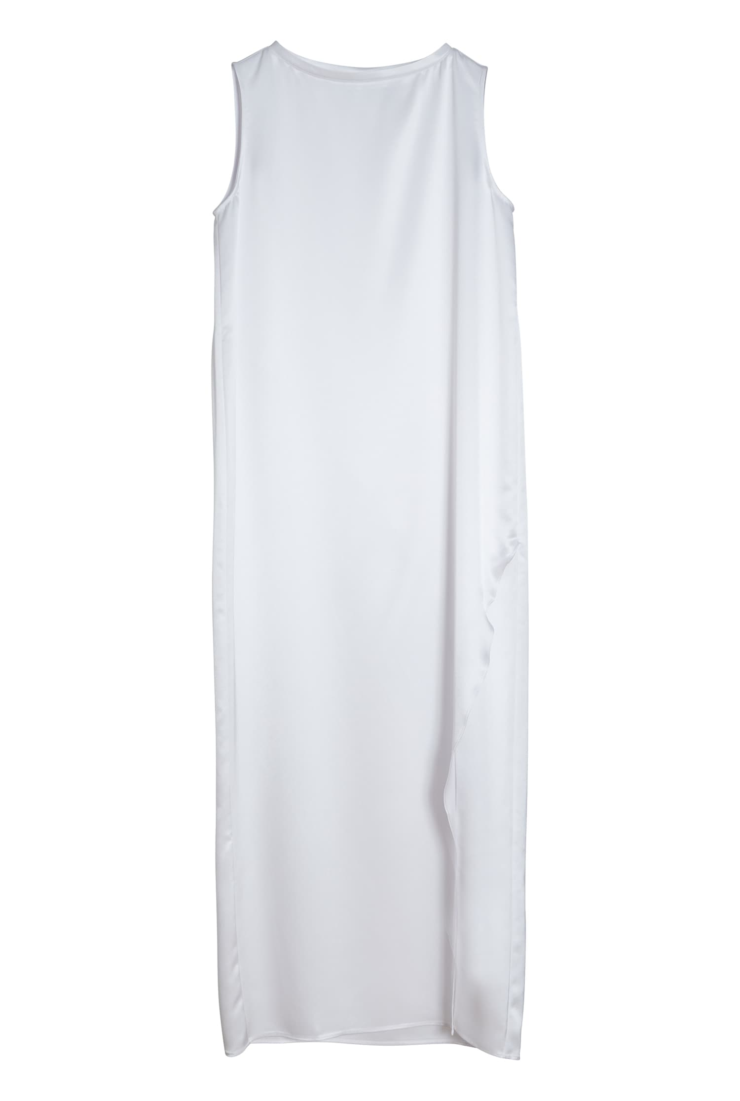 Lola sleeveless dress optic white