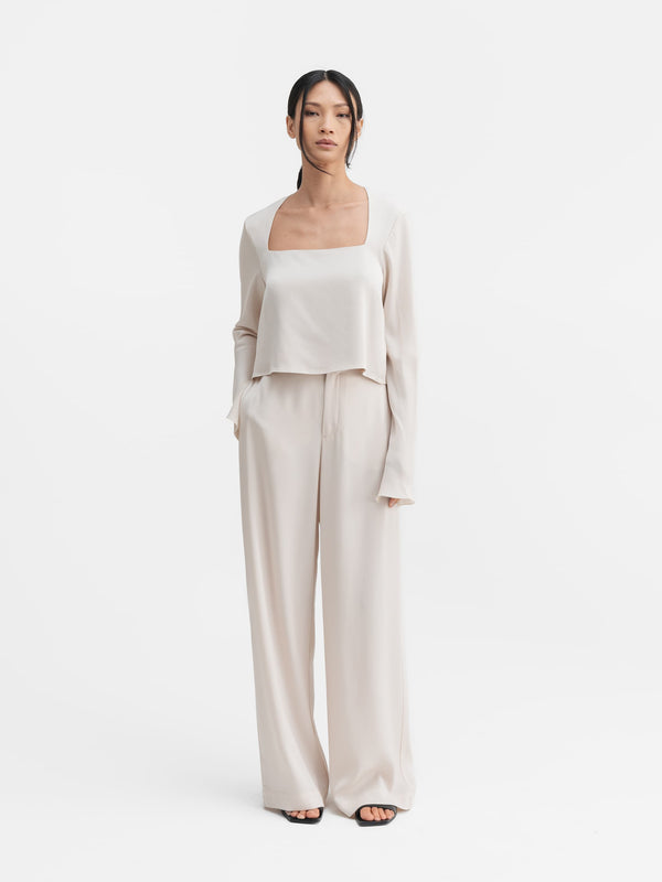 Mila trousers cream