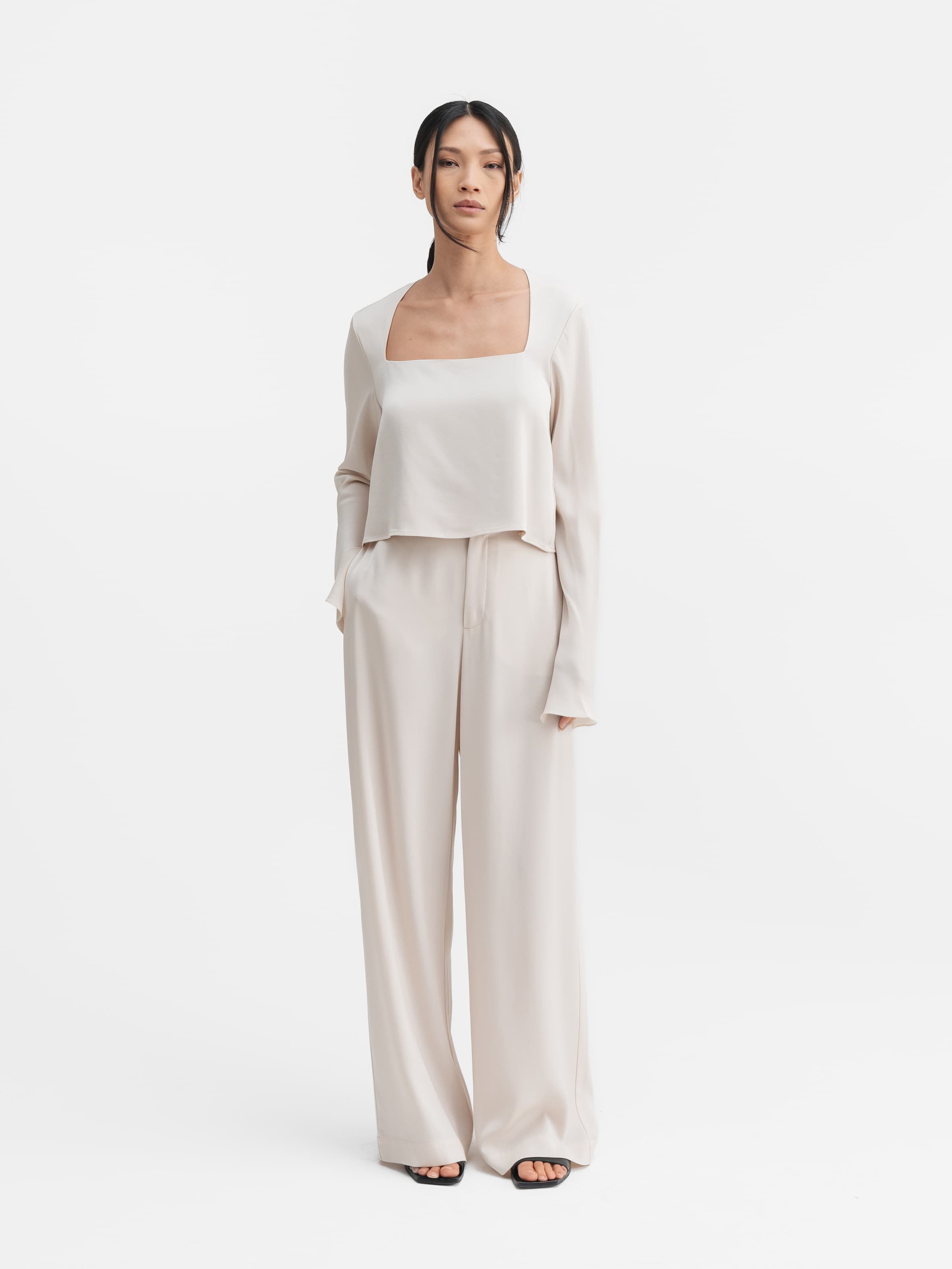 Mila trousers cream