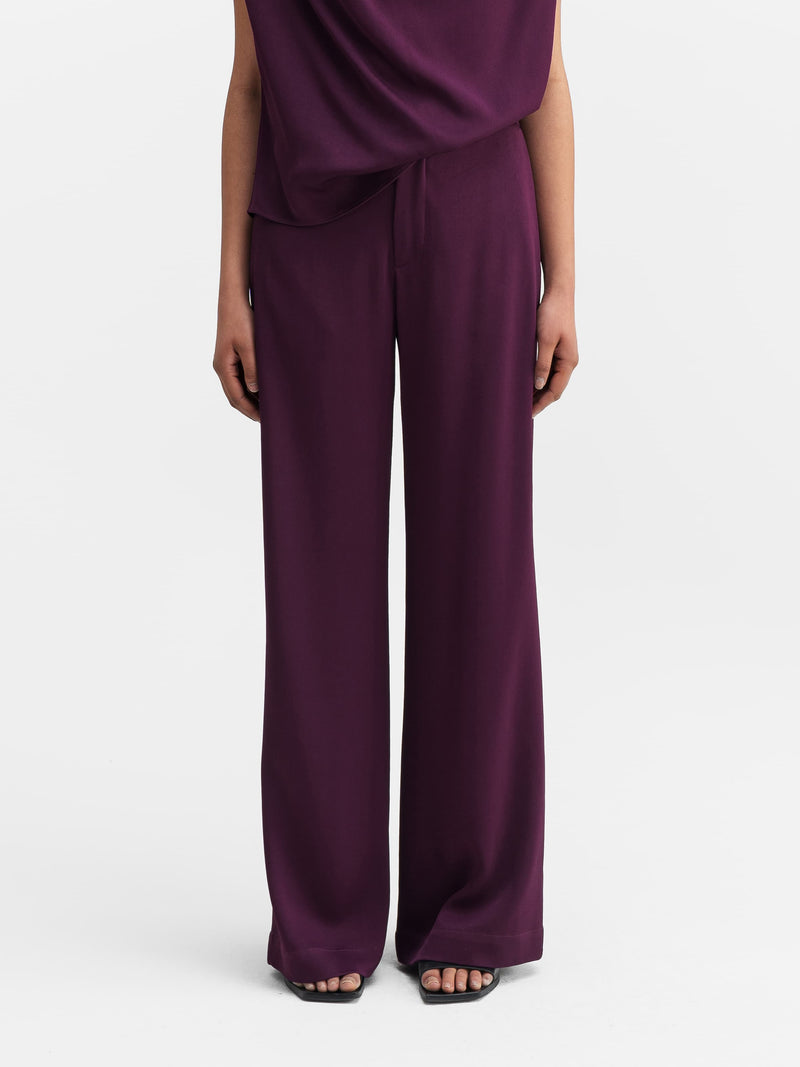 Mila trousers dark berry