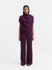 Mila trousers dark berry