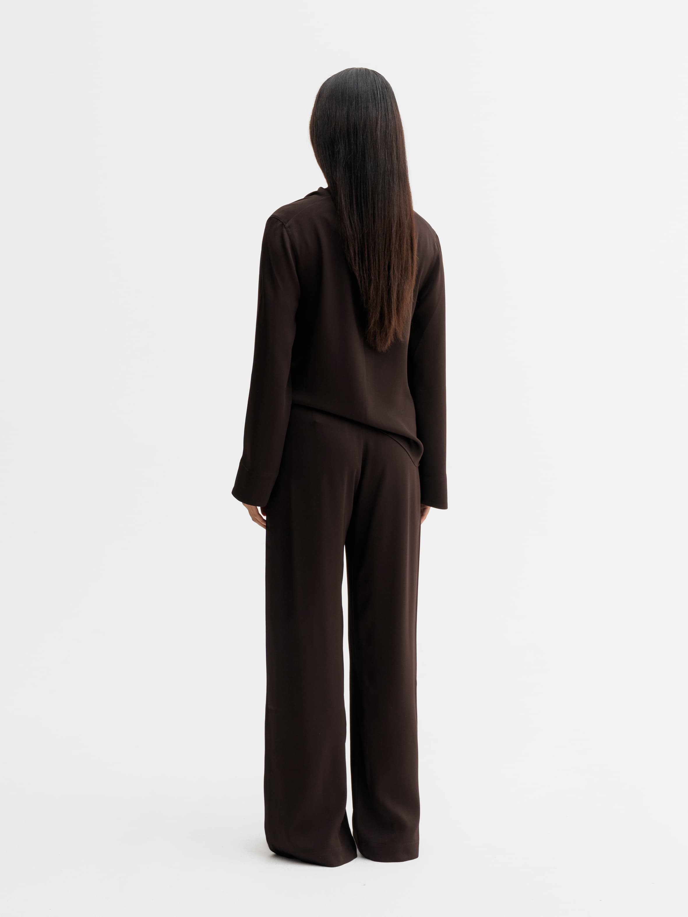 Mila trousers dark brown
