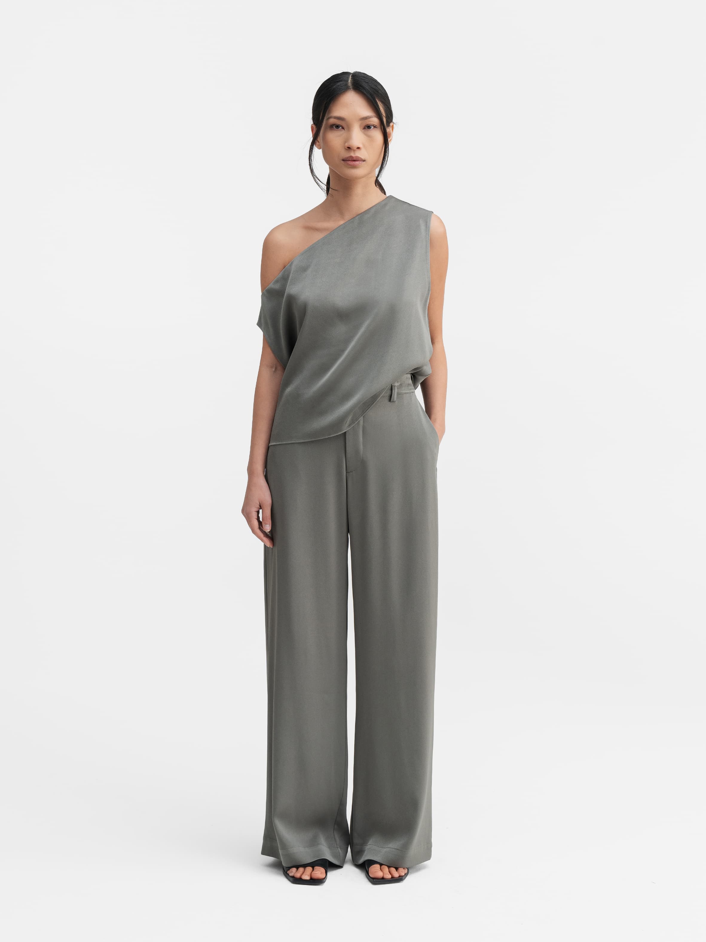 Mila trousers light military