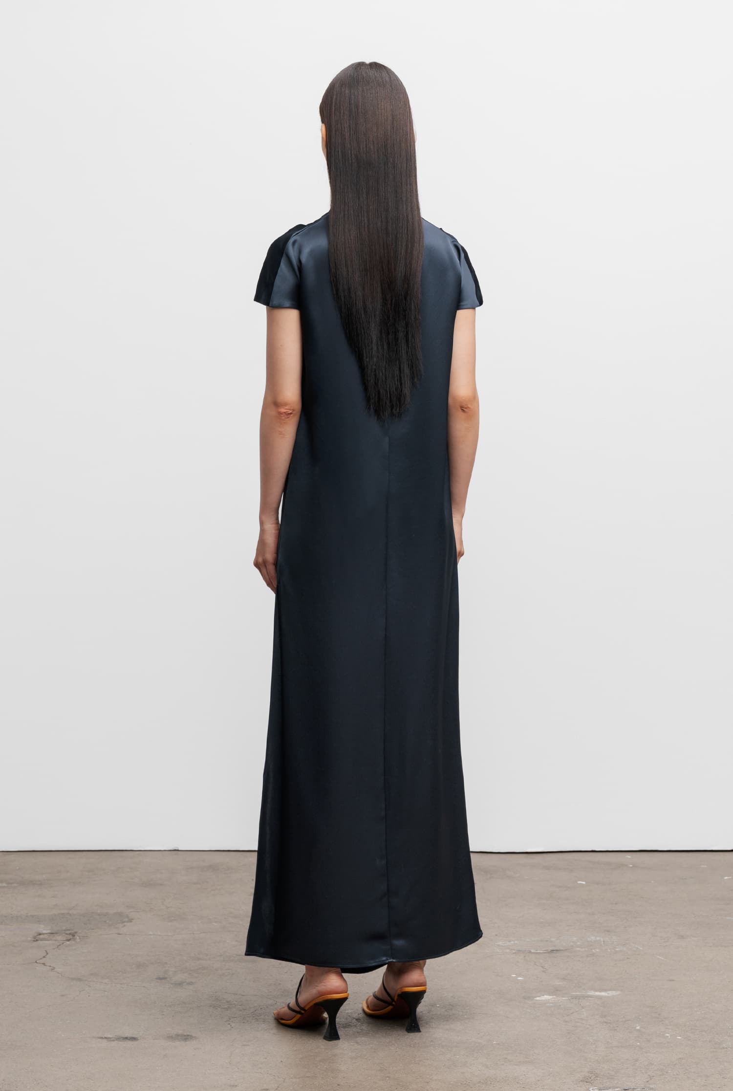 Milly dress blue grey
