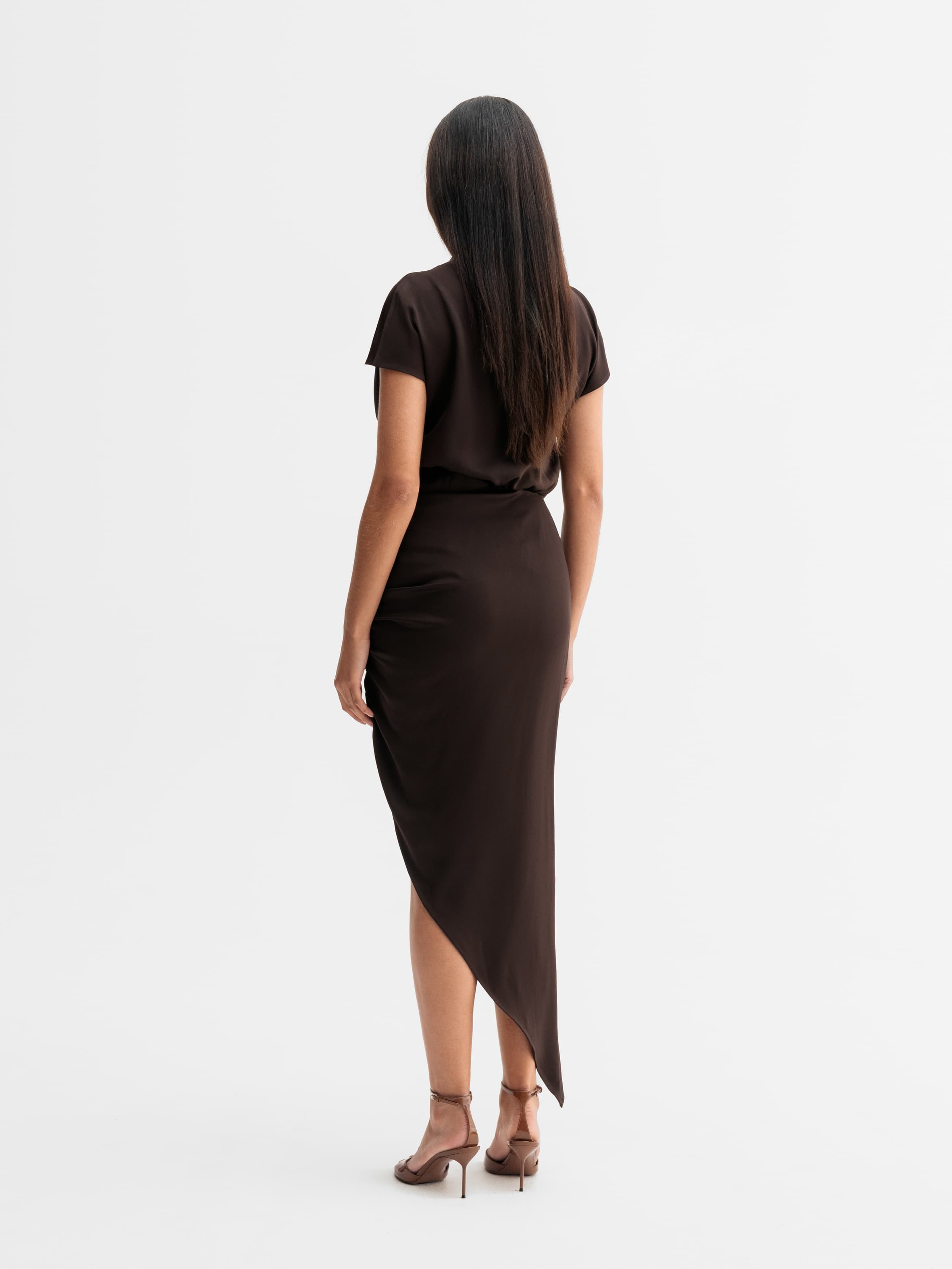 Minou dress dark brown