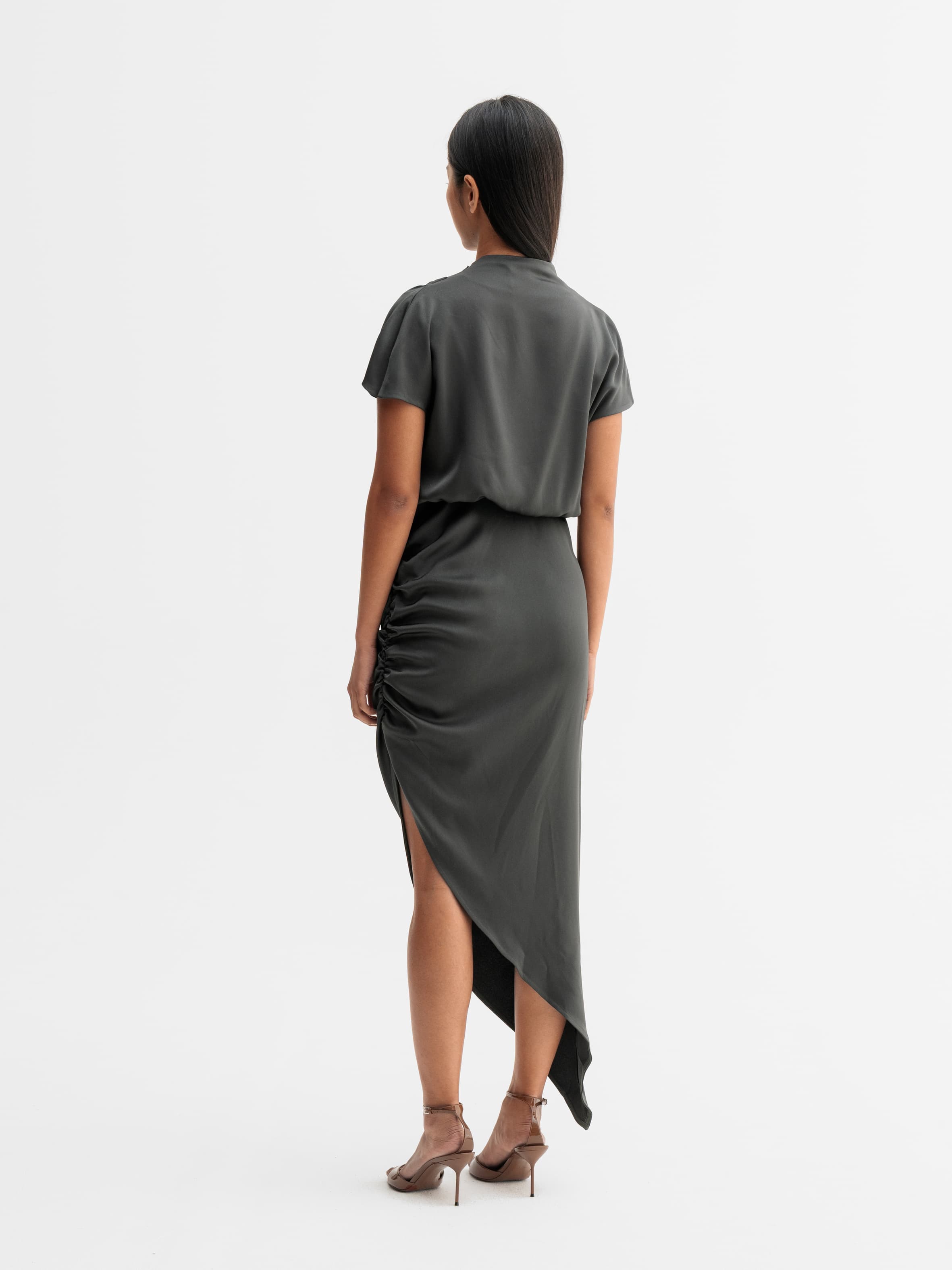 Minou dress dark grey