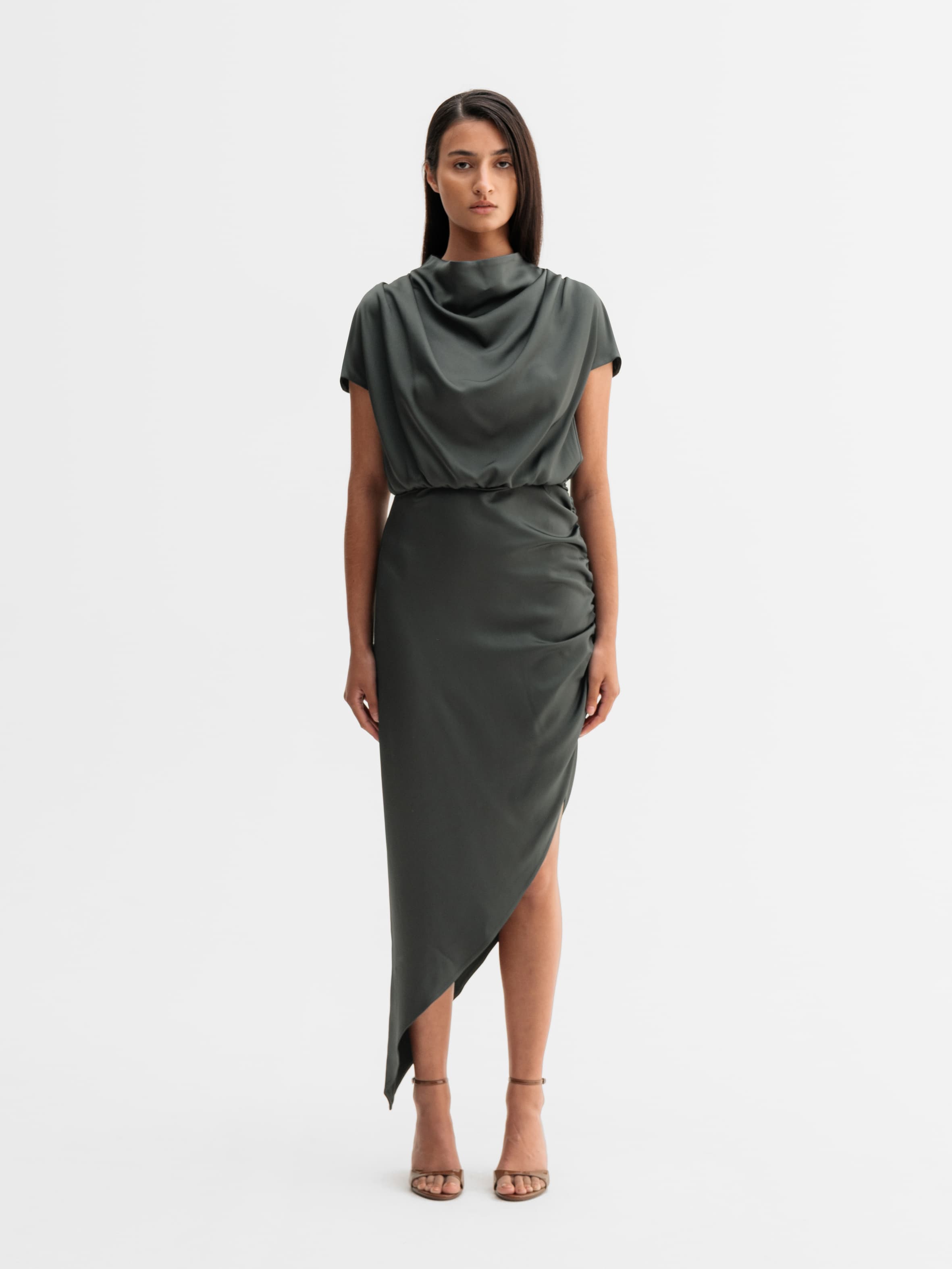 Minou dress wood