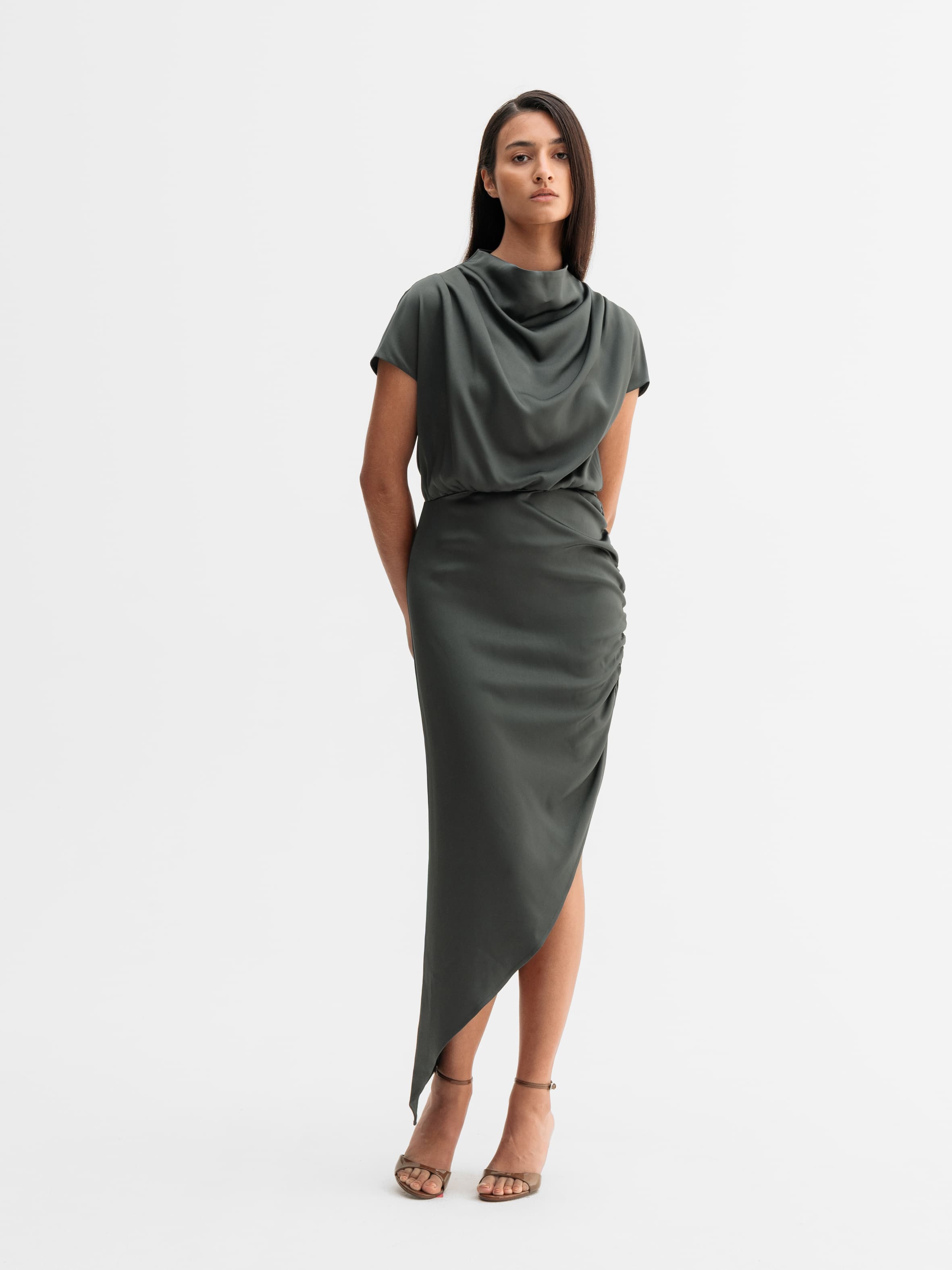 Minou dress wood