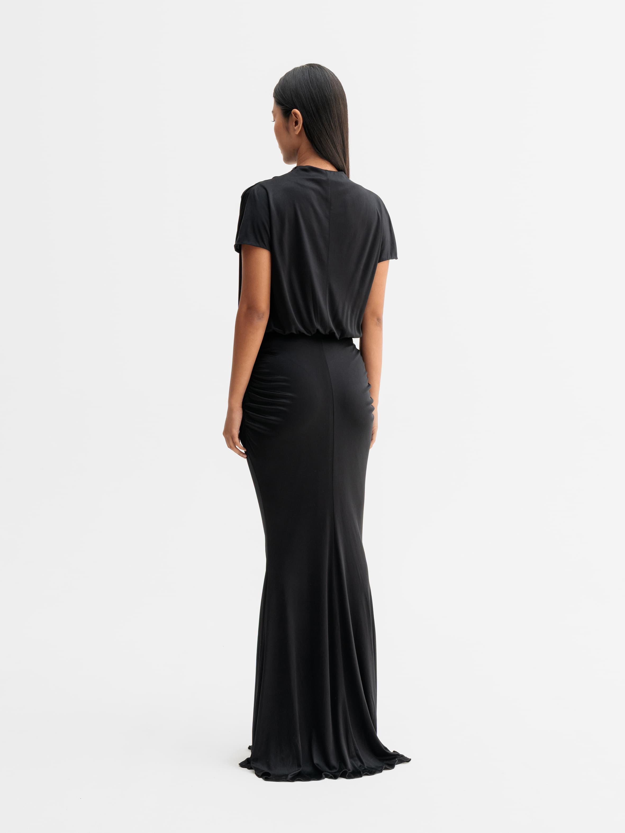 Miya jersey dress black