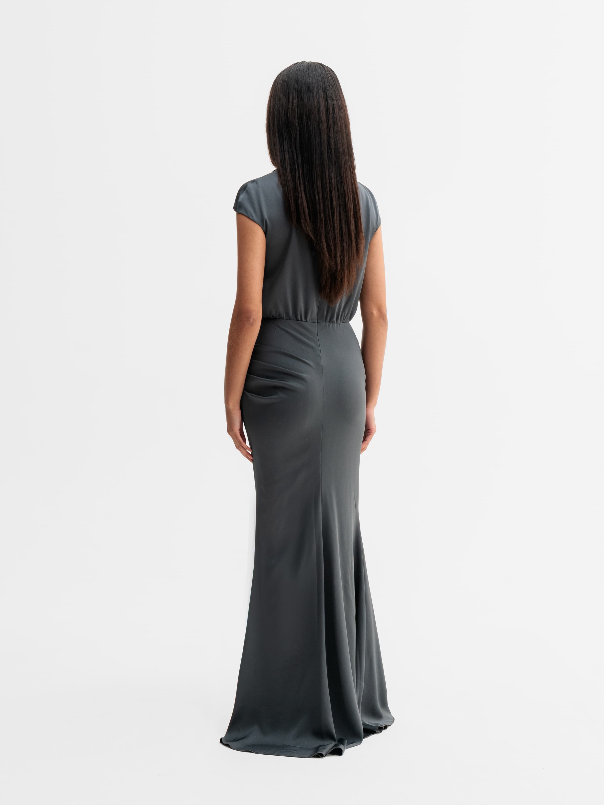 Myra dress dark grey