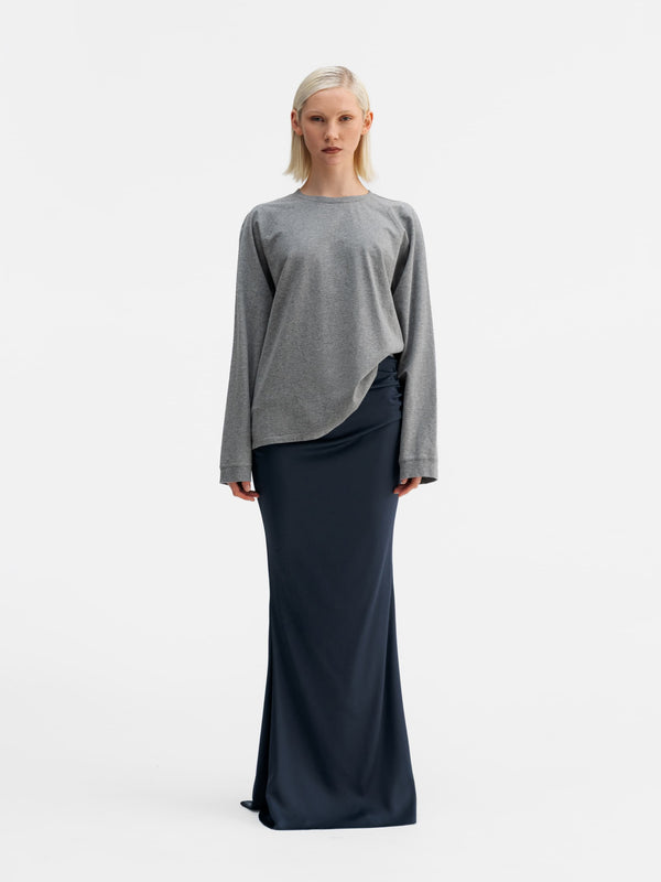 Myra skirt blue grey