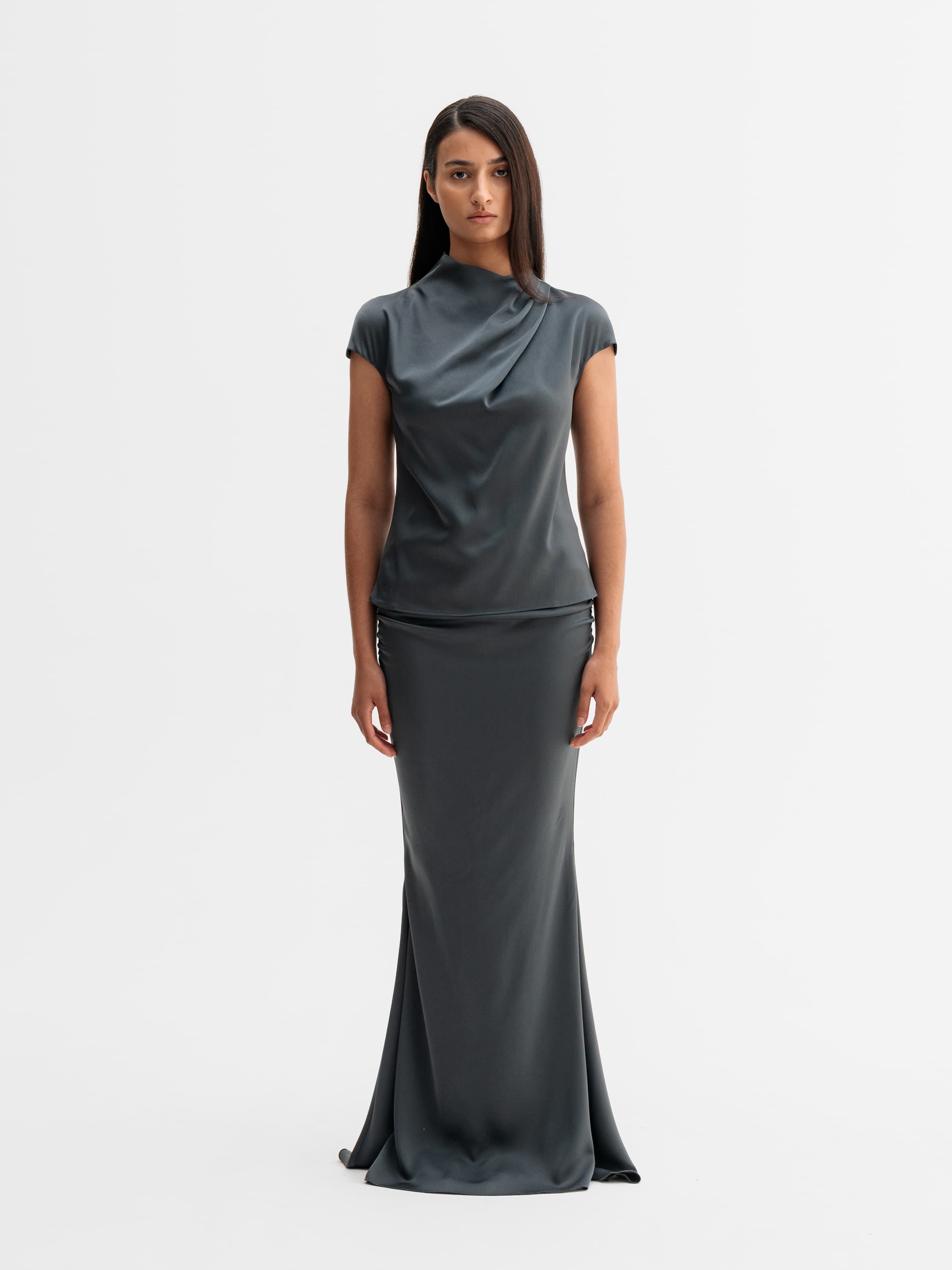 Myra skirt dark grey