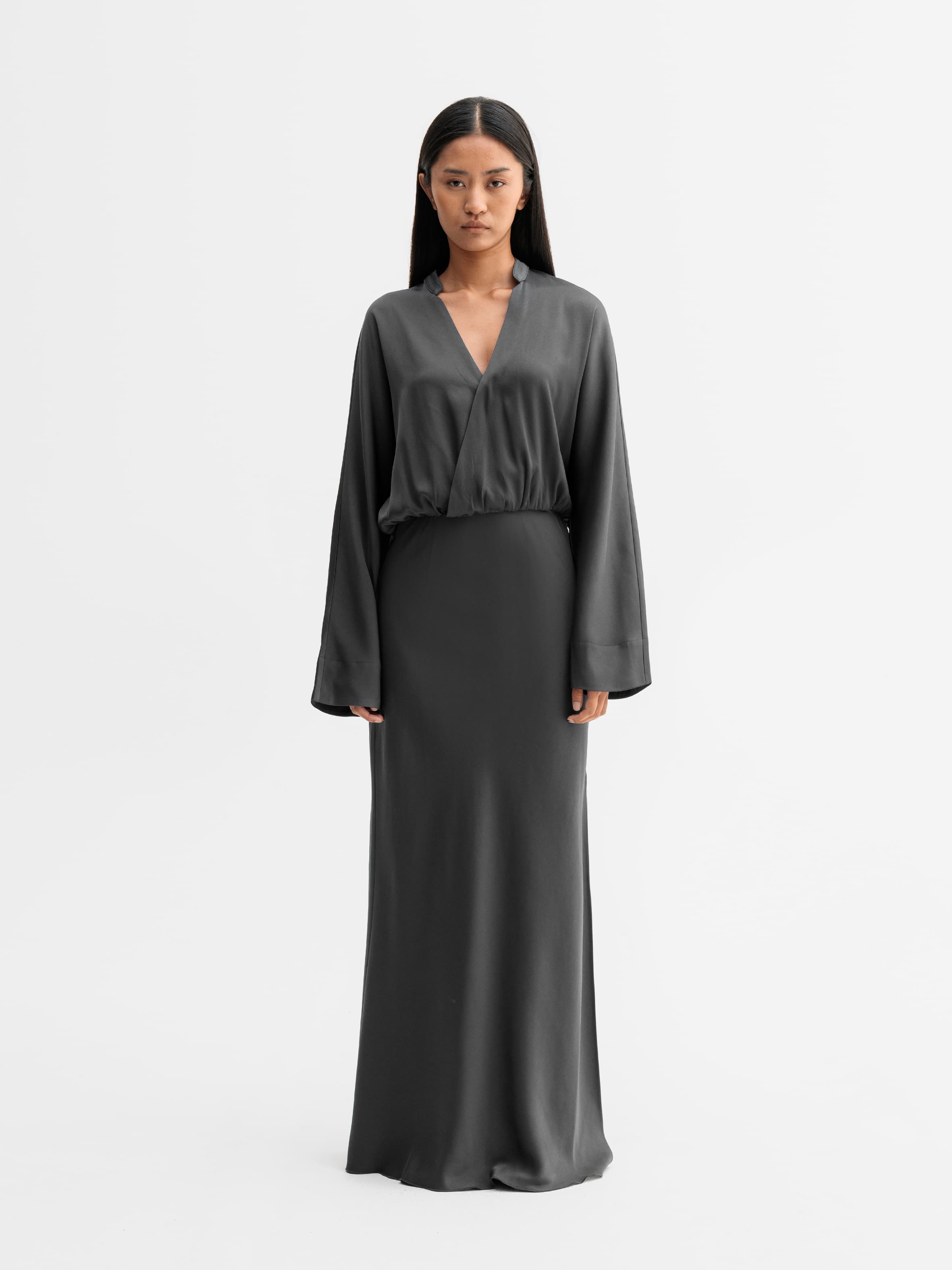 Niva dress dark grey