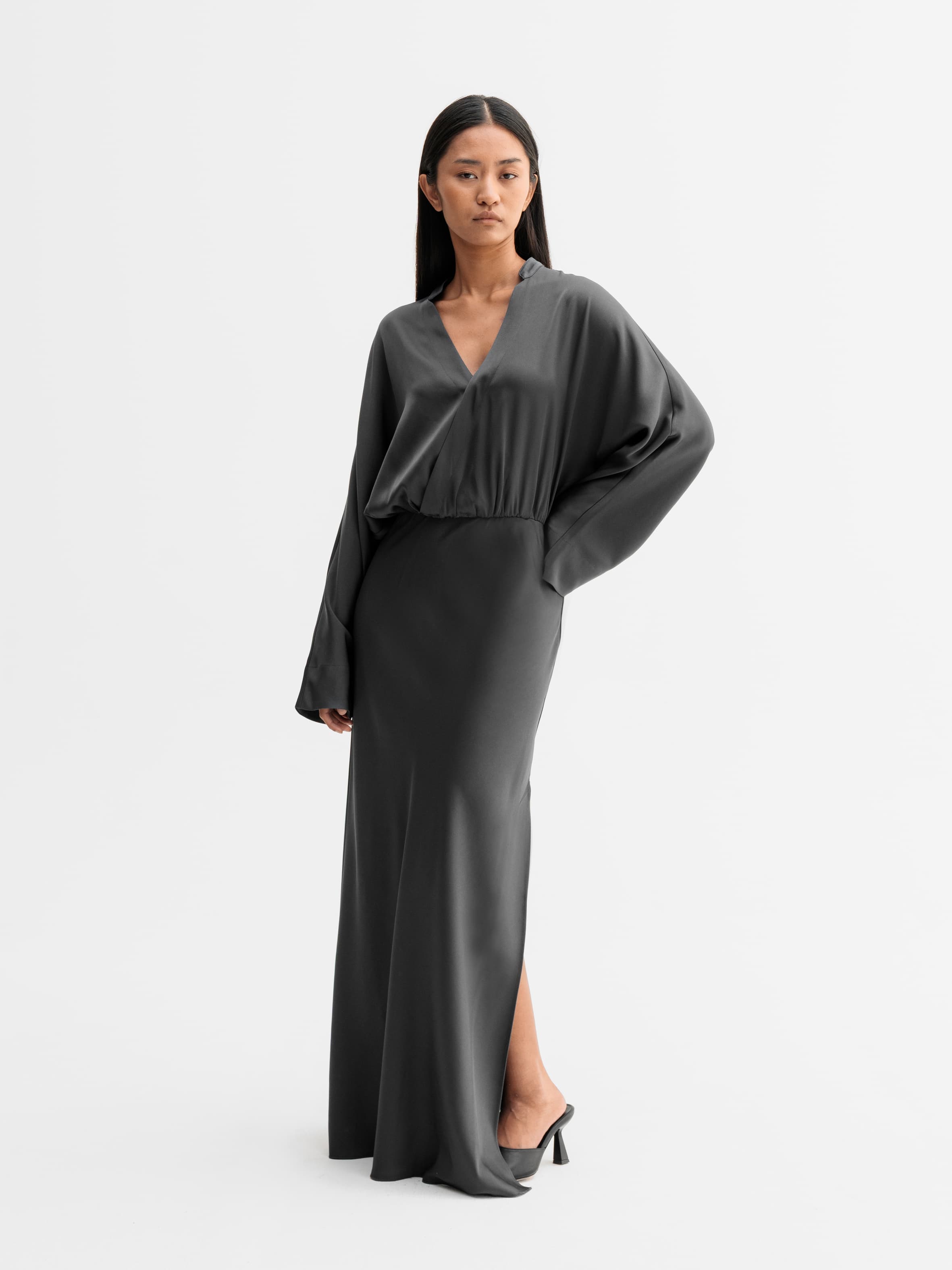 Niva dress dark grey